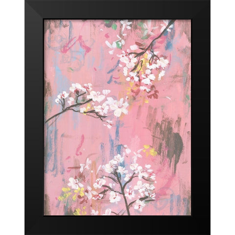 Emerging II Black Modern Wood Framed Art Print by Wang, Melissa