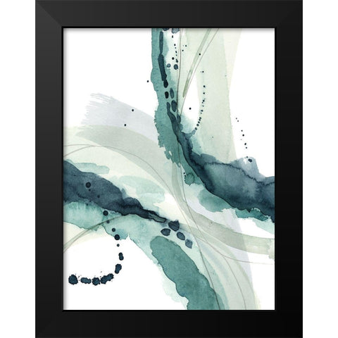 Depth I Black Modern Wood Framed Art Print by Popp, Grace