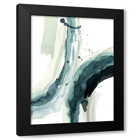 Depth II Black Modern Wood Framed Art Print by Popp, Grace