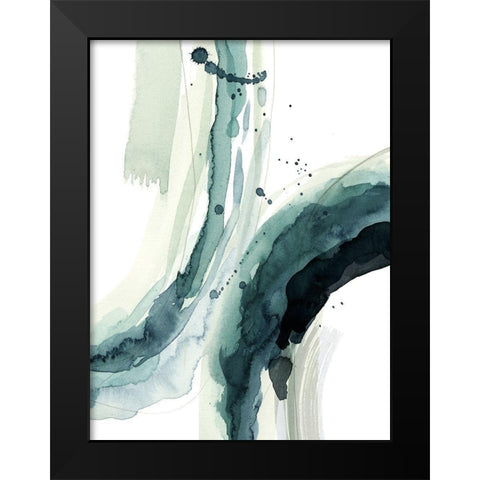 Depth II Black Modern Wood Framed Art Print by Popp, Grace