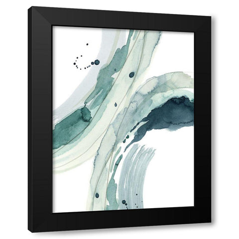 Depth III Black Modern Wood Framed Art Print by Popp, Grace
