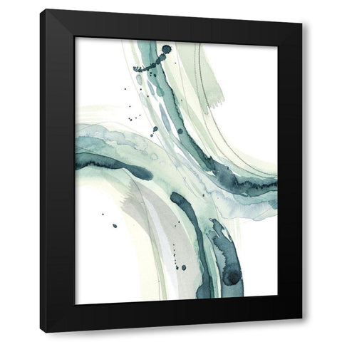 Depth IV Black Modern Wood Framed Art Print with Double Matting by Popp, Grace