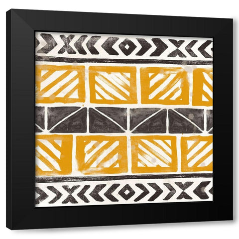 Kitwe V Black Modern Wood Framed Art Print by Vess, June Erica