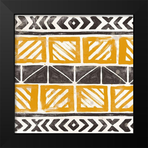 Kitwe V Black Modern Wood Framed Art Print by Vess, June Erica