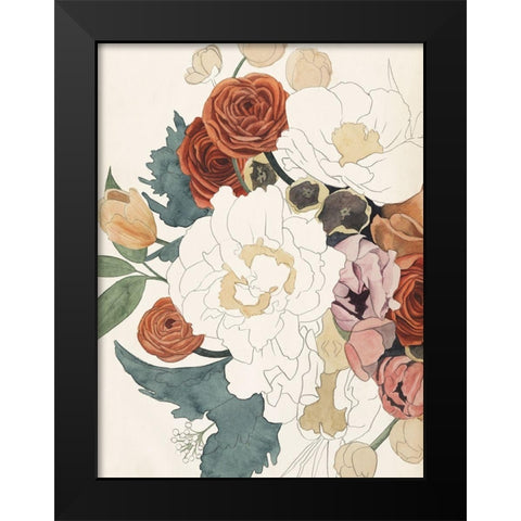 Imperfect Bouquet I Black Modern Wood Framed Art Print by Popp, Grace
