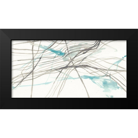 Tendrils I Black Modern Wood Framed Art Print by Goldberger, Jennifer