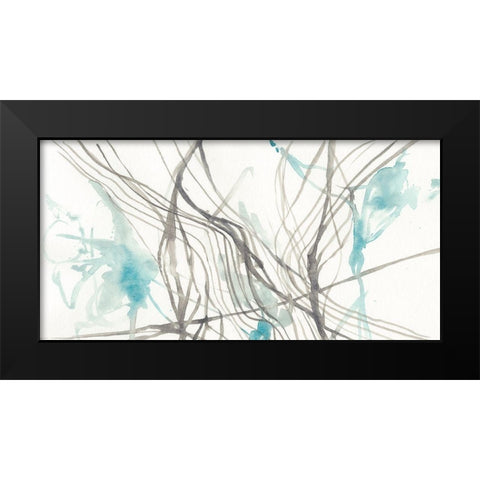 Tendrils II Black Modern Wood Framed Art Print by Goldberger, Jennifer