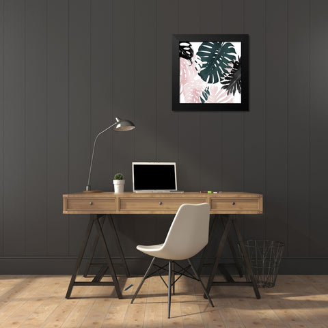 Paradise Sweep II Black Modern Wood Framed Art Print by Popp, Grace