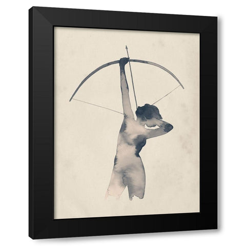 Archeress II Black Modern Wood Framed Art Print by Popp, Grace