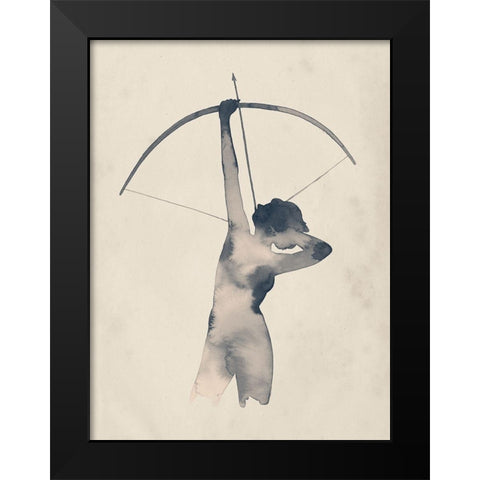 Archeress II Black Modern Wood Framed Art Print by Popp, Grace
