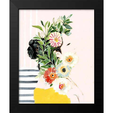 Grow Your Own Way I Black Modern Wood Framed Art Print by Borges, Victoria