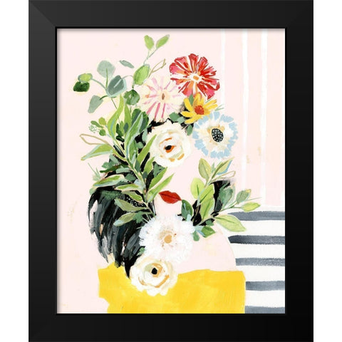 Grow Your Own Way II Black Modern Wood Framed Art Print by Borges, Victoria