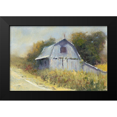 Change of Seasons II Black Modern Wood Framed Art Print by Wendling, Marilyn