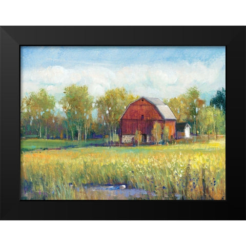 Rural America I Black Modern Wood Framed Art Print by OToole, Tim