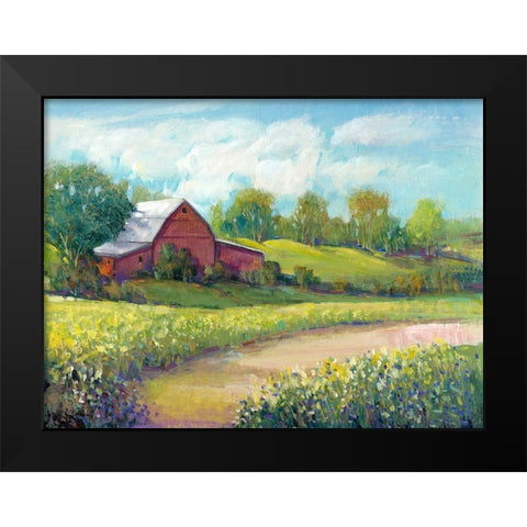 Rural America II Black Modern Wood Framed Art Print by OToole, Tim