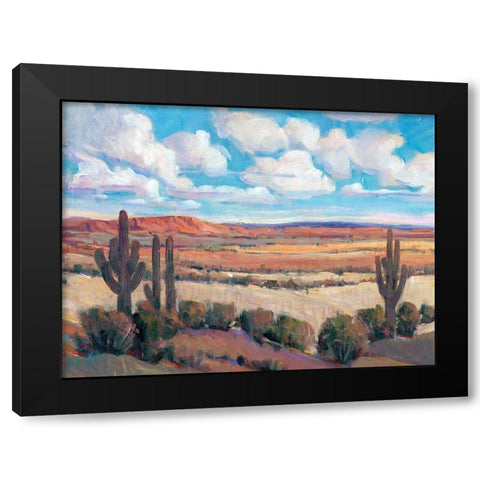 Desert Heat I Black Modern Wood Framed Art Print with Double Matting by OToole, Tim