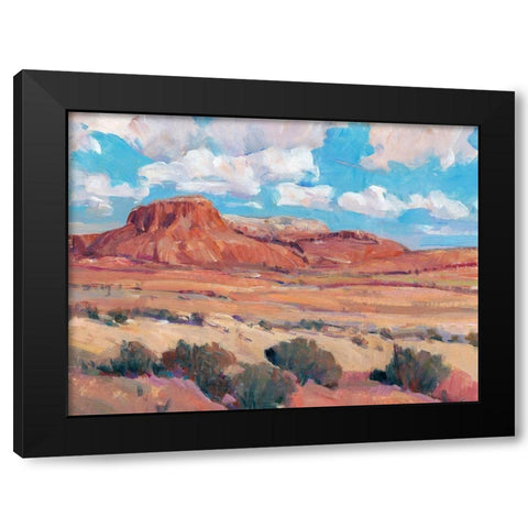 Desert Heat II Black Modern Wood Framed Art Print with Double Matting by OToole, Tim