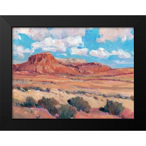 Desert Heat II Black Modern Wood Framed Art Print by OToole, Tim