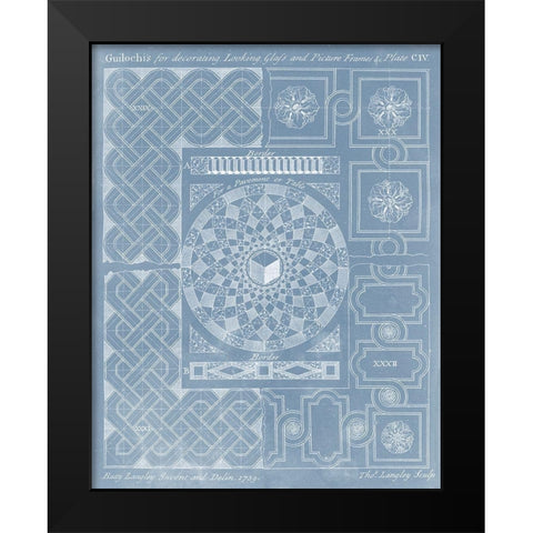 Elements for Design II Black Modern Wood Framed Art Print by Langley