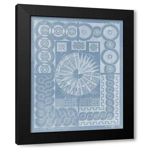 Elements for Design III Black Modern Wood Framed Art Print by Langley