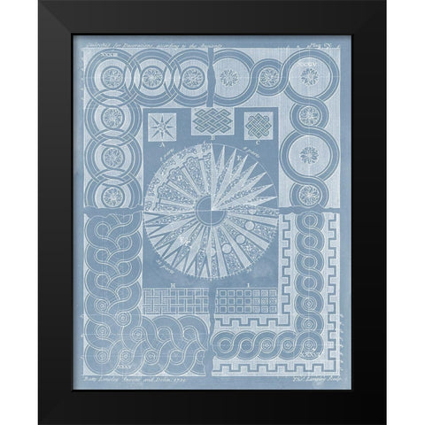 Elements for Design III Black Modern Wood Framed Art Print by Langley