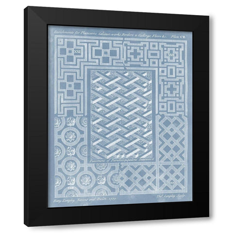 Elements for Design IV Black Modern Wood Framed Art Print by Langley