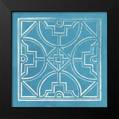 Garden Schematic III Black Modern Wood Framed Art Print by Lawon, William