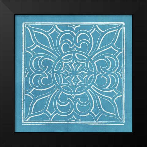Garden Schematic VI Black Modern Wood Framed Art Print by Lawon, William