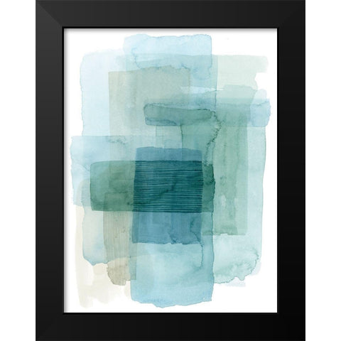 Wave Spector I Black Modern Wood Framed Art Print by Popp, Grace