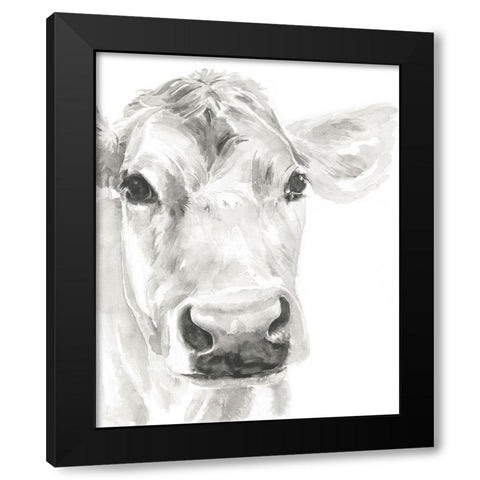 Farm Faces I Black Modern Wood Framed Art Print by Parker, Jennifer Paxton