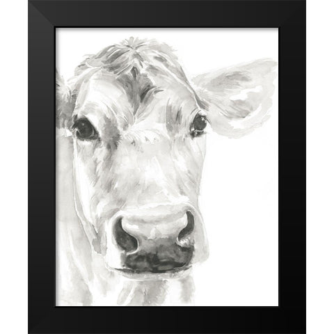 Farm Faces I Black Modern Wood Framed Art Print by Parker, Jennifer Paxton