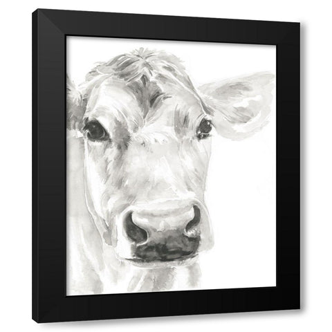Farm Faces I Black Modern Wood Framed Art Print by Parker, Jennifer Paxton