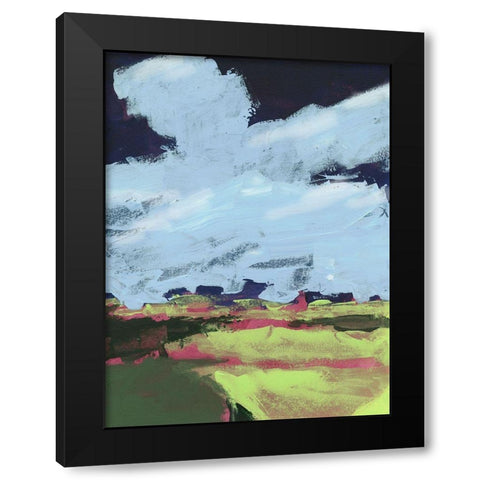 Sherbet Plains I Black Modern Wood Framed Art Print by Parker, Jennifer Paxton