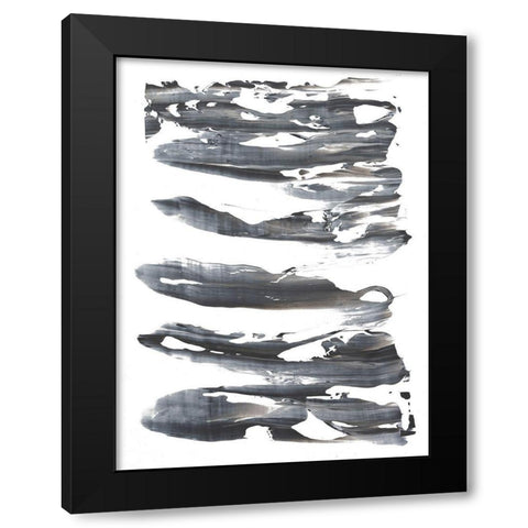 Tungsten I Black Modern Wood Framed Art Print by Lam, Vanna