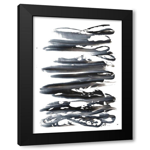 Tungsten II Black Modern Wood Framed Art Print by Lam, Vanna