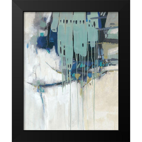 Molten I Black Modern Wood Framed Art Print by OToole, Tim