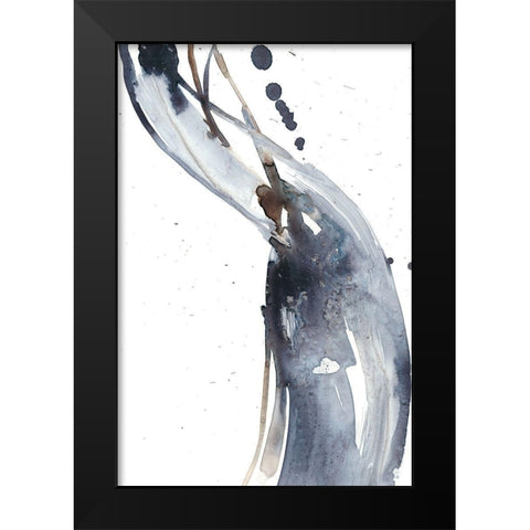 Paynes Twist I Black Modern Wood Framed Art Print by Goldberger, Jennifer