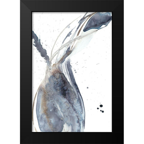 Paynes Twist II Black Modern Wood Framed Art Print by Goldberger, Jennifer