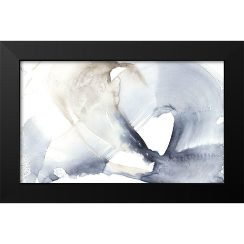 Wave Break II Black Modern Wood Framed Art Print by Goldberger, Jennifer