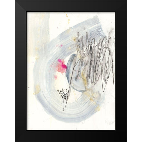 Intentions I Black Modern Wood Framed Art Print by Goldberger, Jennifer