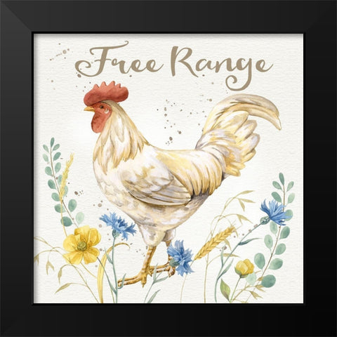 Nostalgic Farm III Black Modern Wood Framed Art Print by Maday, Jane