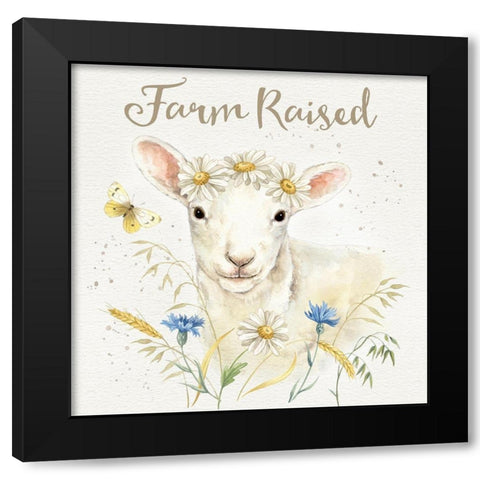 Nostalgic Farm V Black Modern Wood Framed Art Print by Maday, Jane