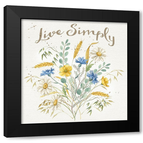 Nostalgic Farm VII Black Modern Wood Framed Art Print with Double Matting by Maday, Jane