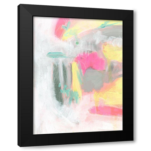 Pink Limonade I Black Modern Wood Framed Art Print with Double Matting by Parker, Jennifer Paxton