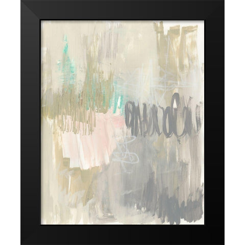 Whimsical Gestures I Black Modern Wood Framed Art Print by Goldberger, Jennifer