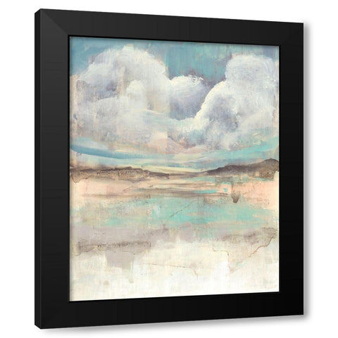 Clouds Over the Plane I Black Modern Wood Framed Art Print with Double Matting by Goldberger, Jennifer