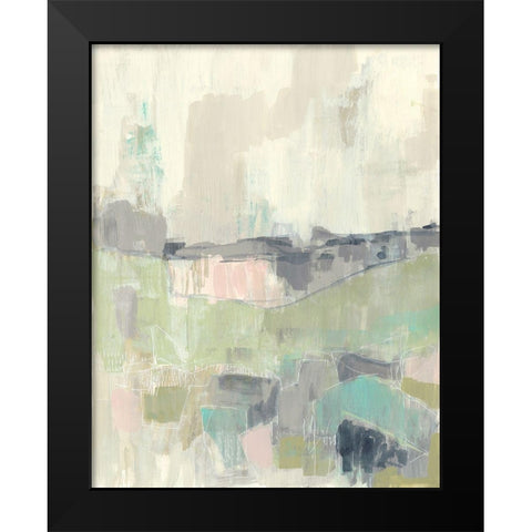 Pastel Love II Black Modern Wood Framed Art Print by Goldberger, Jennifer