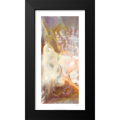 Travel in Light III Black Modern Wood Framed Art Print by Bramma, Lila