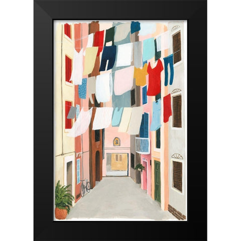 Laundry Day II Black Modern Wood Framed Art Print by Popp, Grace