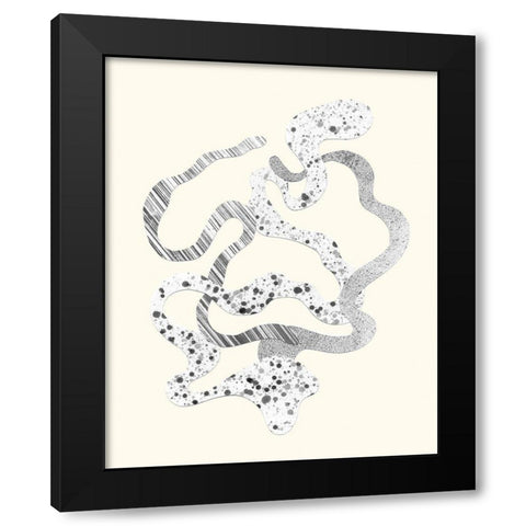 Cattywampus I Black Modern Wood Framed Art Print by Douglas, Jamie
